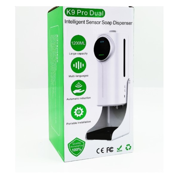 Máy đo nhiệt độ và sát khuẩn tay tự động K9 PRO DUAL