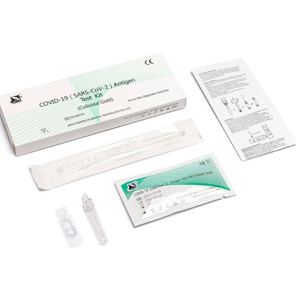 Kit test nhanh DEEP BLUE Covid-19 Colloidal Gold (Đức) thùng 1100  test