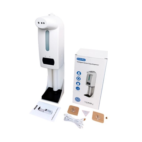 Máy sát khuẩn tay kết hợp đo nhiệt độ tự động K10 Pro