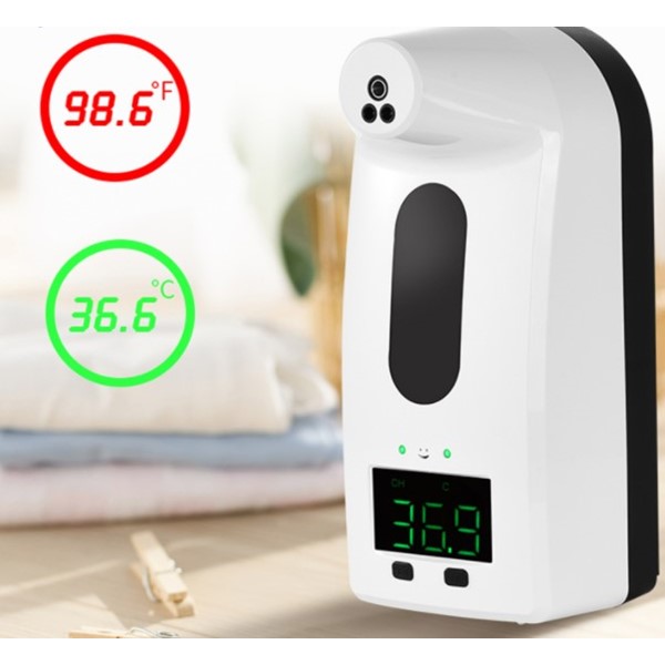 Máy đo nhiệt độ và sát khuẩn tự động V18 PRO PLUS