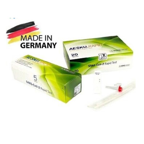 Kít test nhanh AESKU.RAPID SARS-CoV-2 (Đức)  (thùng 1100 test )
