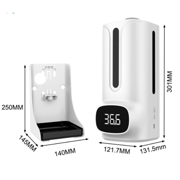 Máy sát khuẩn tay kết hợp đo nhiệt độ tự động K9 Pro Plus