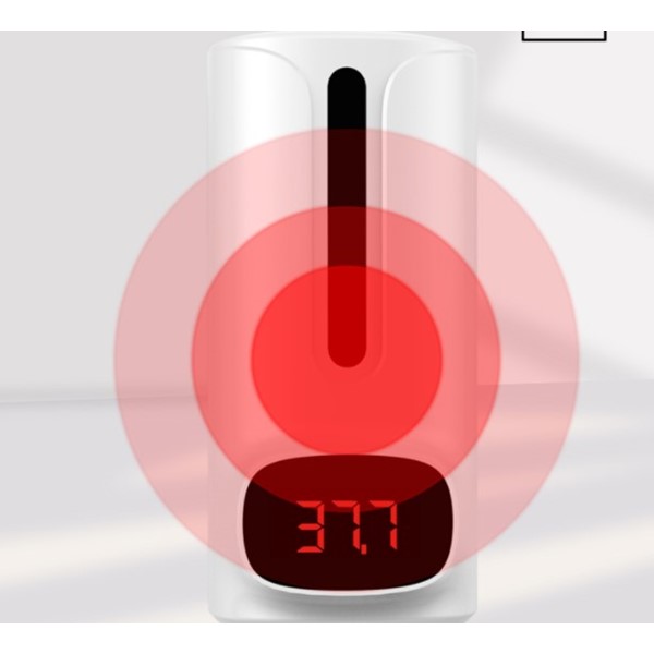 Máy sát khuẩn tay kết hợp đo nhiệt độ tự động K9 Pro Plus