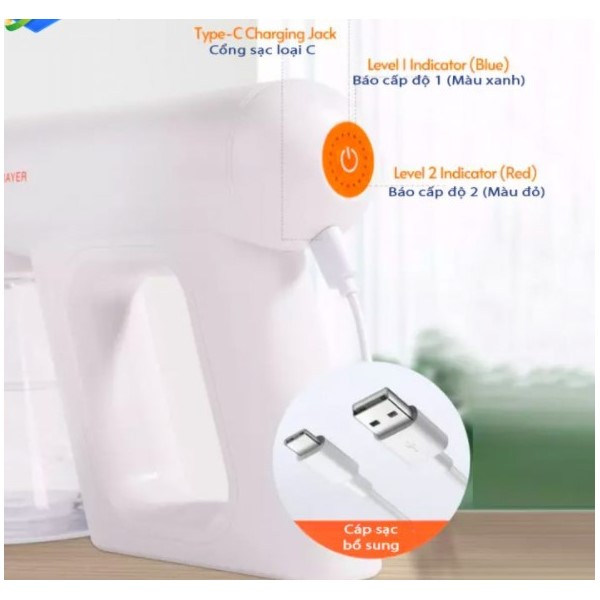 Súng khử khuẩn Nano không dây SPRAYER