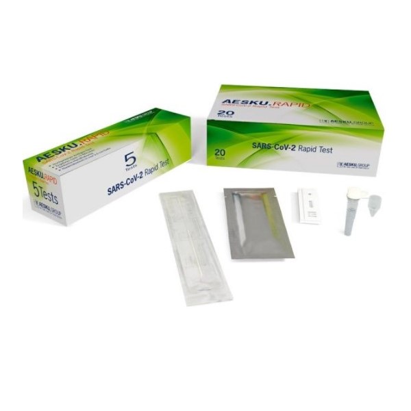 1 BỘ – Kit test nhanh AESKU.RAPID SARS-CoV-2 (Đức)