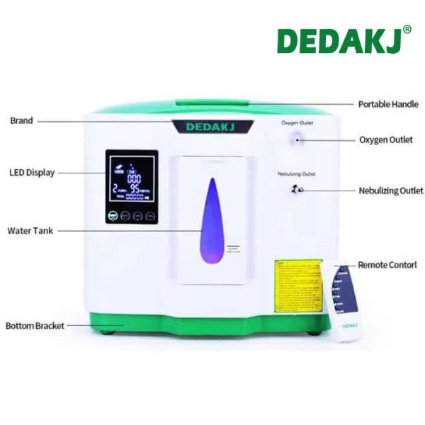 Máy tạo Oxy DEDAKJ DE-2AW 2-9 lít