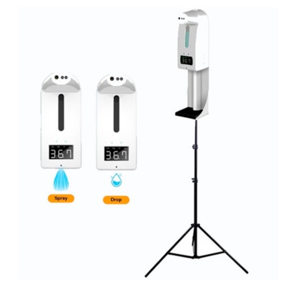 Máy sát khuẩn tay kết hợp đo nhiệt độ tự động K10 Pro